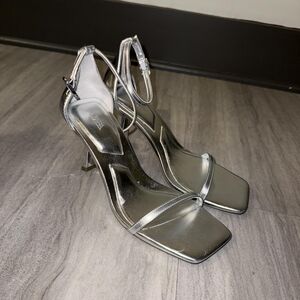 Zara Women's Silver Sandals